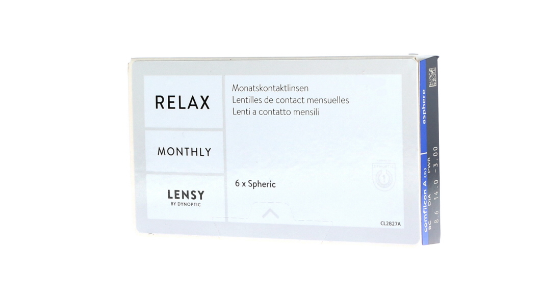 Picture of Lensy Monthly Relax 6er